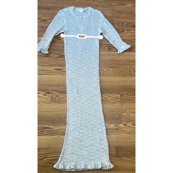 Veronica Beard tan bodycon  Richie Knit Dress size XL - Picture 4 of 12